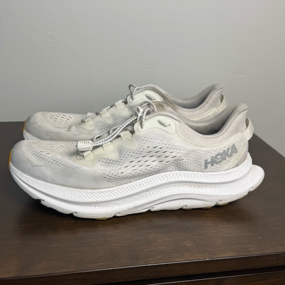 Hoka Mens 11 Kawana 2 Sneaker Shoe White